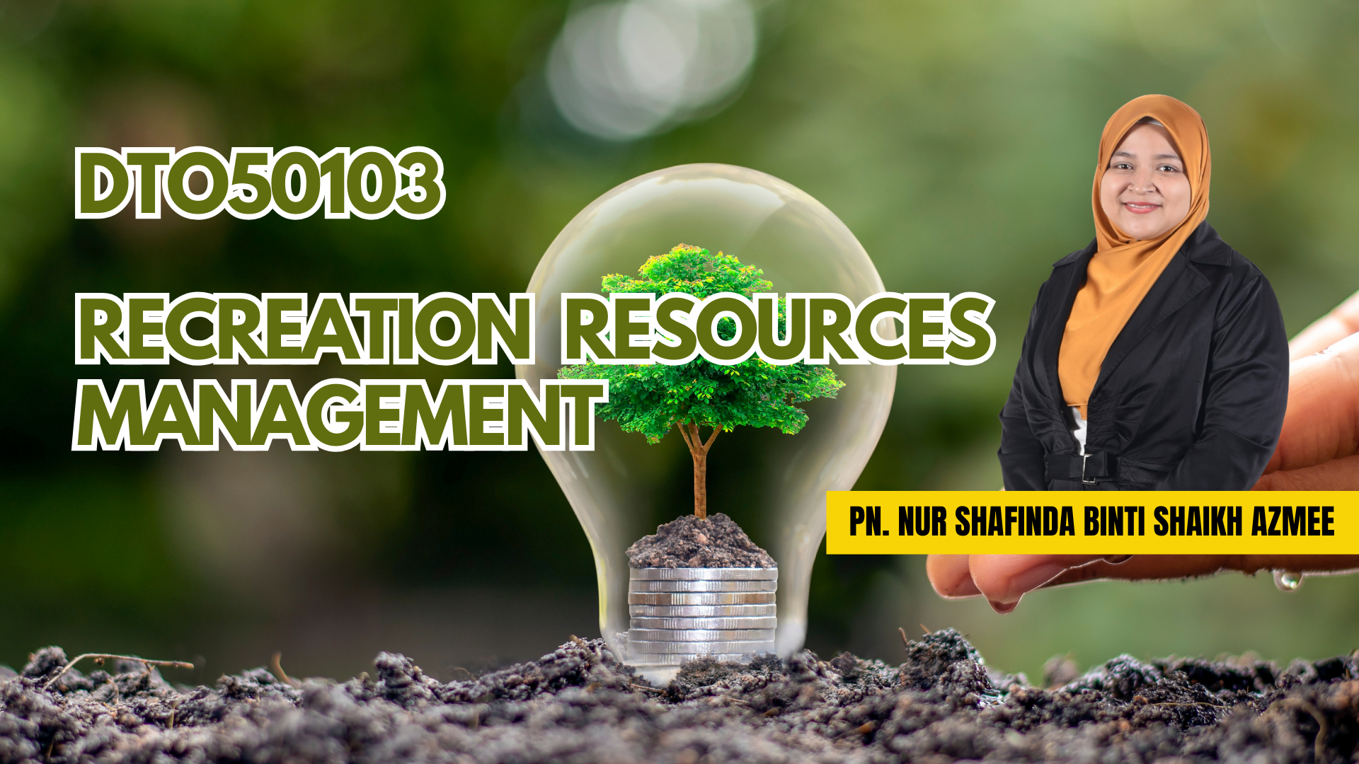 RECREATIONAL RESOURCE MANAGEMENT