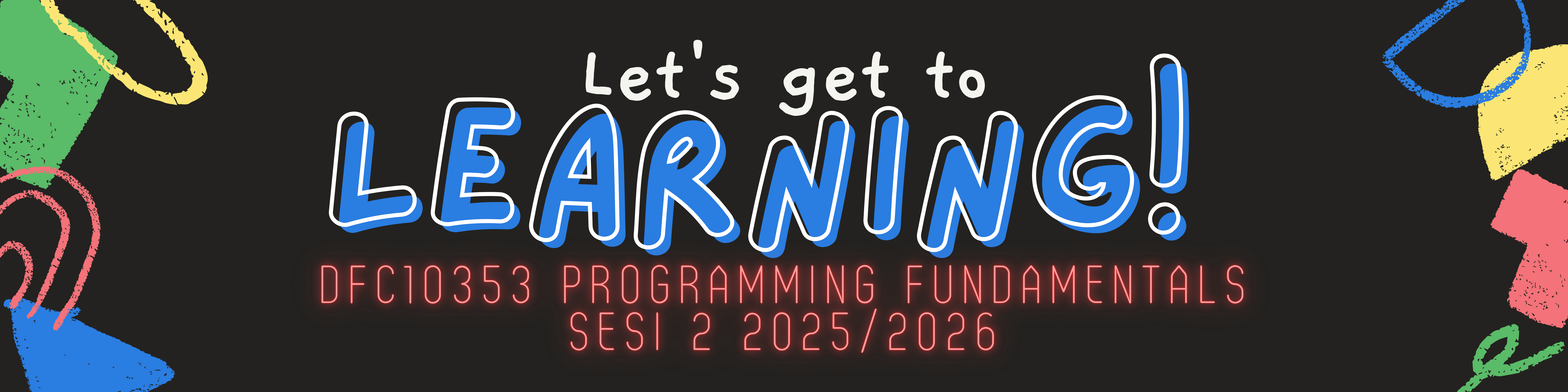 DFC10353 PROGRAMMING FUNDAMENTALS