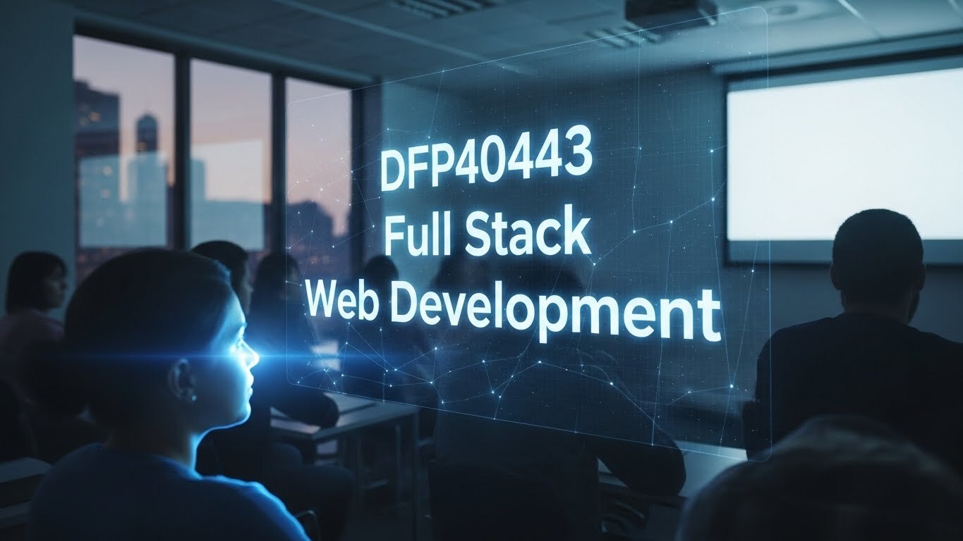 DFP40443 FULL STACK WEB DEVELOPMENT